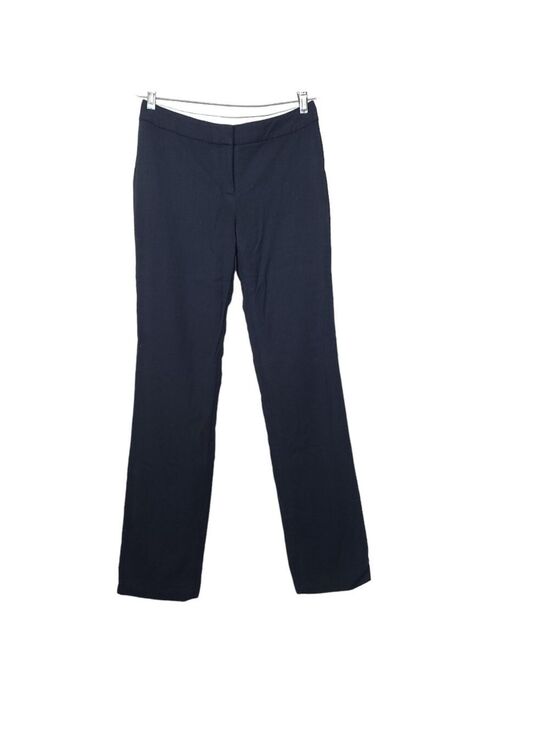 Elie Tahari Pants - Elie Tahari Navy Blue Virgin Wool Pants 4